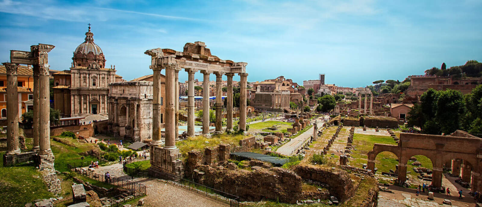Les restes de la Roma antiga