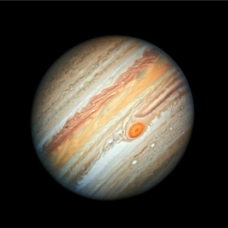 Júpiter vist pel Telescopi Espacial Hubble | NASA / ESA / Hubble