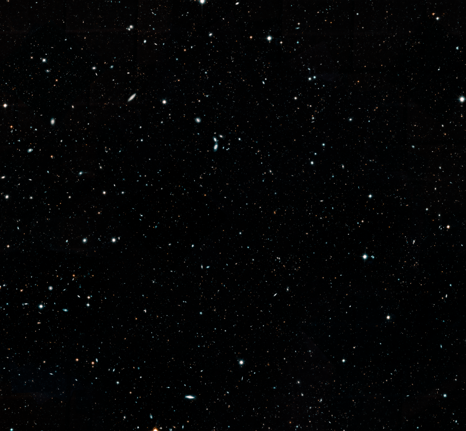 Una petita part de la gran imatge de l'Univers elaborada per la NASA a partir de fotografies del Telescopi Espacial Hubble | NASA, ESA