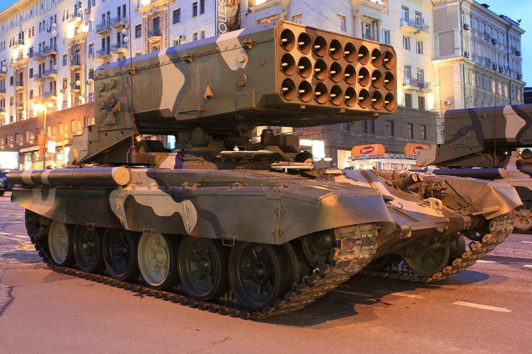 Una llançadora de míssils russa amb capacitat per a armes termobàriques | Wikimedia Commons
