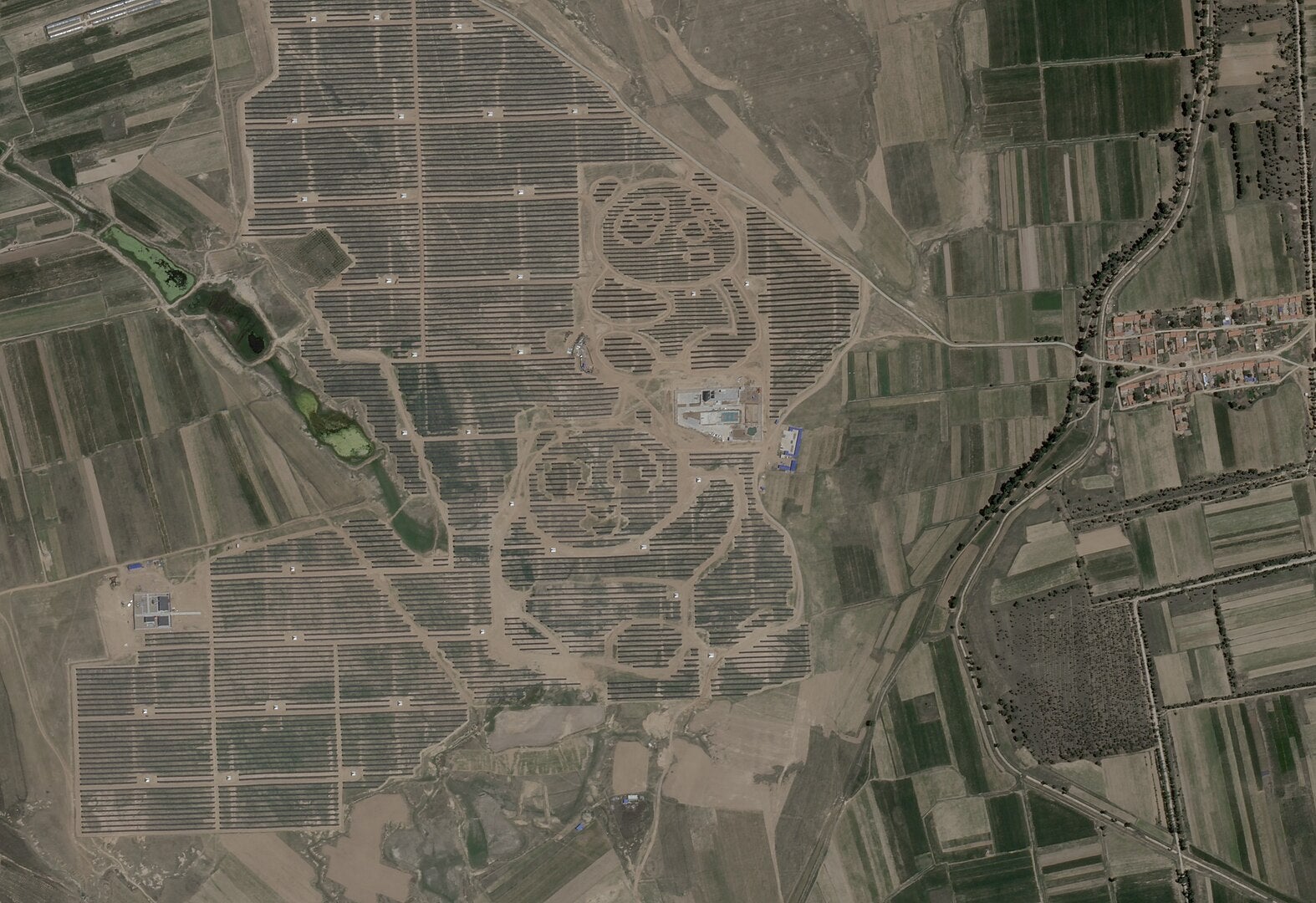 La Xina té més capacitat de generació d'energia solar que la resta del món junt | Planet Labs / Wikimedia Commons (CC BY-SA 4.0)
