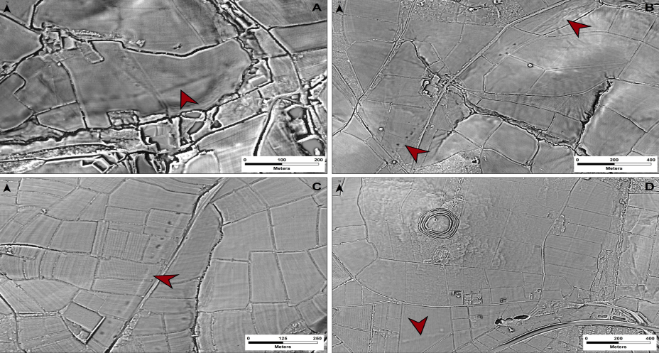La tecnologia LiDAR va permetre identificar alguns trams de vies romanes que, amb un model per ordinador, es van completar | Universitat d'Exeter