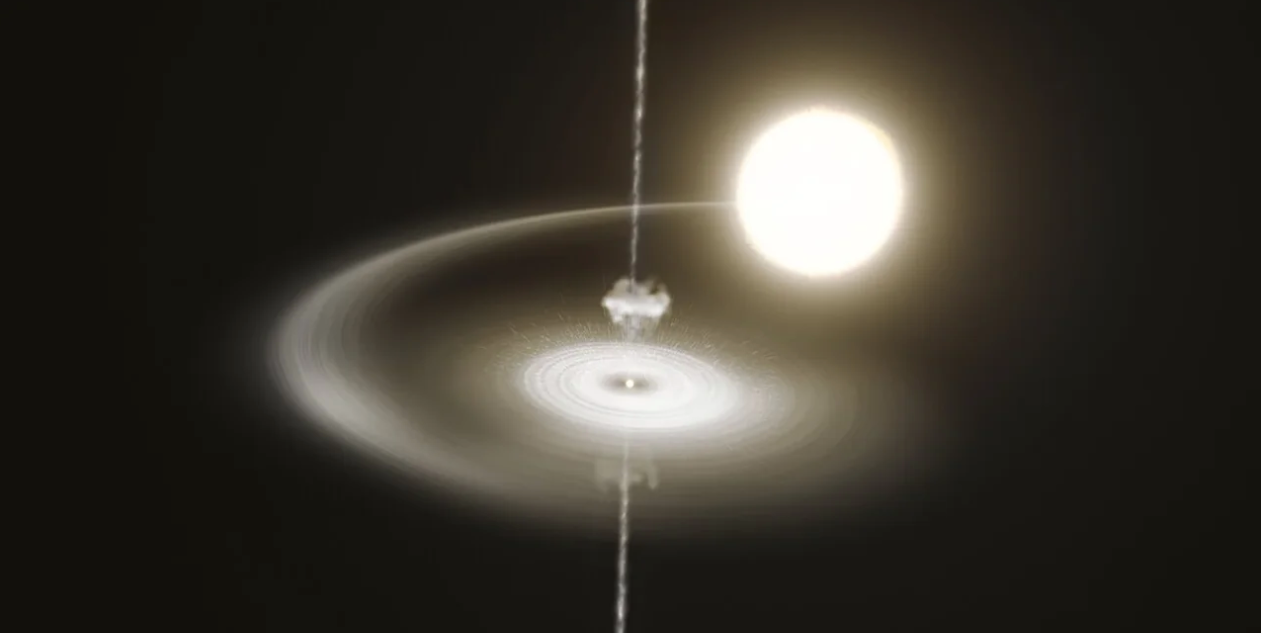 El púlsar té una companya amb la que interacciona, amb resultats sorprenents | ESO