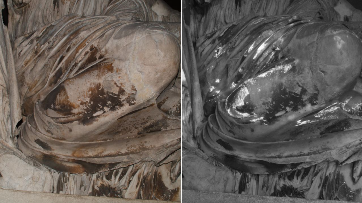 L'anàlisi de les peces ha permès identificar restes d'un color concret | Museu Britànic