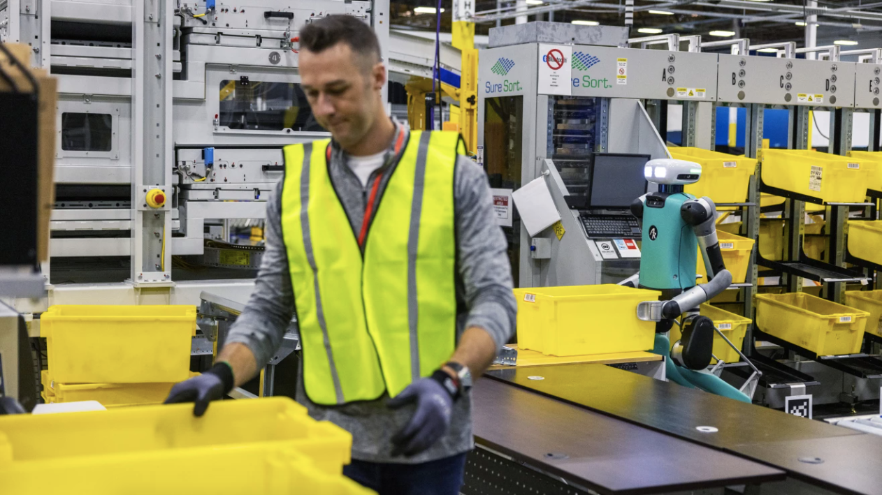 Segons la companyia aquests ginys han de treballar en col·laboració amb els humans, no pas substituir-los | Amazon