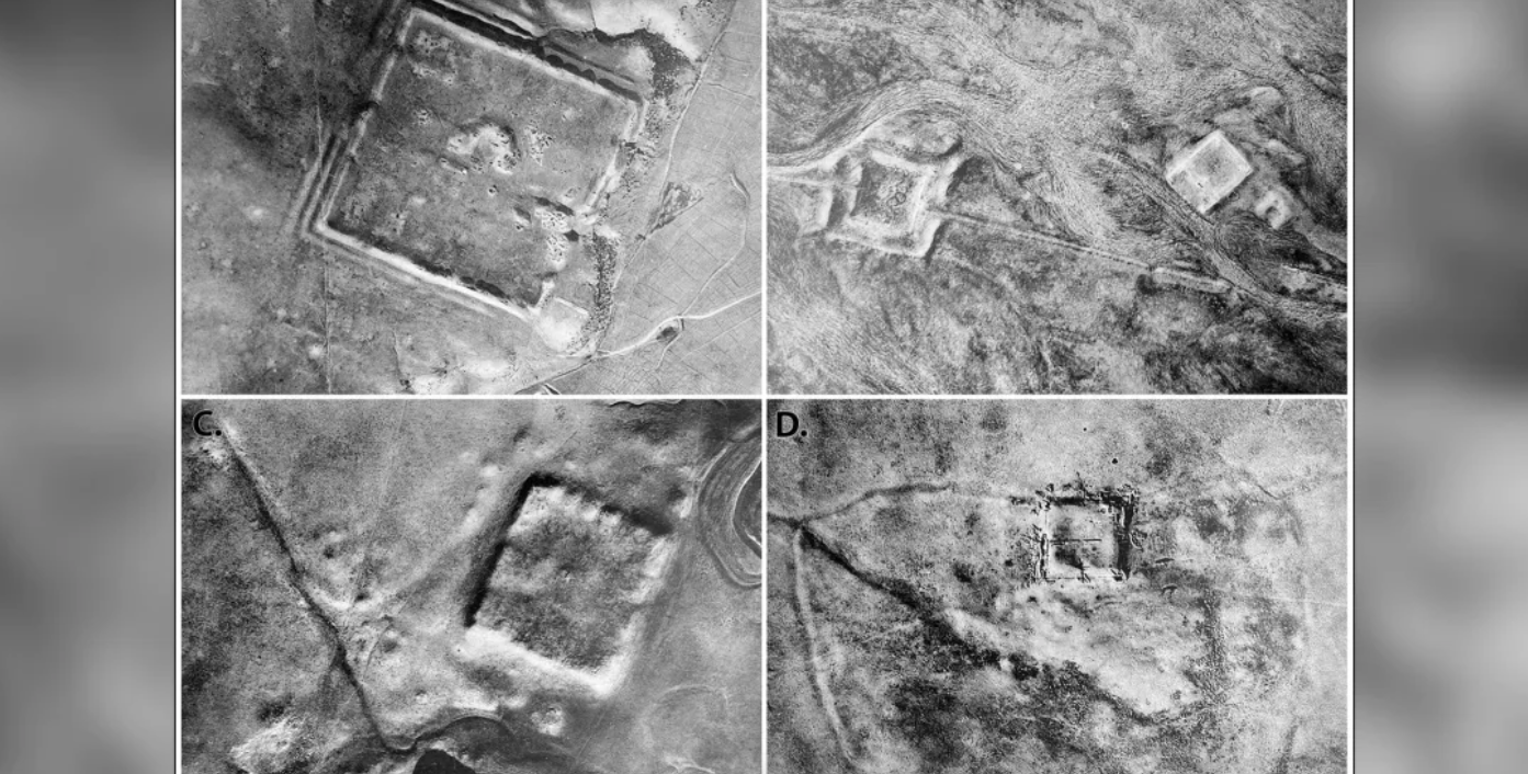 Les imatges dels satèl·lits espia nord-americans han permès identificar les restes de centenars de forts de les fronteres orientals de l'Imperi Romà | Antiquity