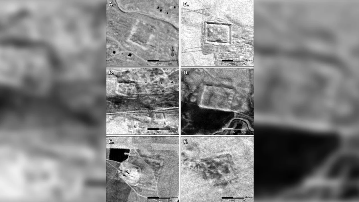 Les imatges d'aquests satèl·lits són, en molts casos, l'únic que queda de l'existència d'aquests forts romans | Antiquity