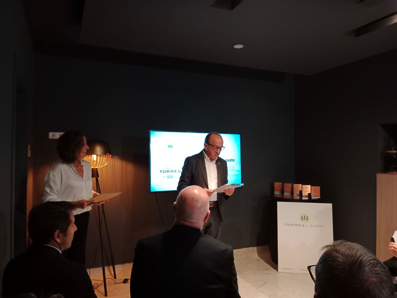 José Luis Gallego ha estat el conductor de la cerimònia d'entrega de premis dels VII Premis Torres & Earth | A.S.