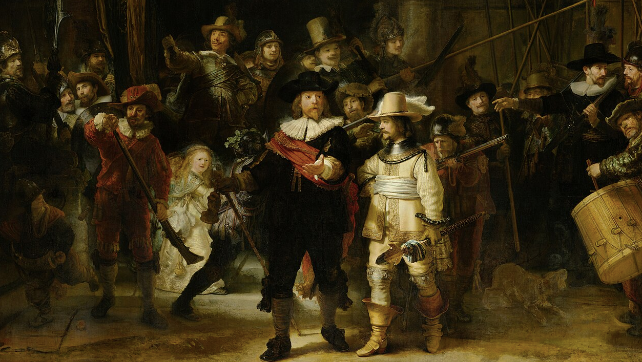 'La ronda nocturna' és un dels quadres més coneguts de Rembrandt