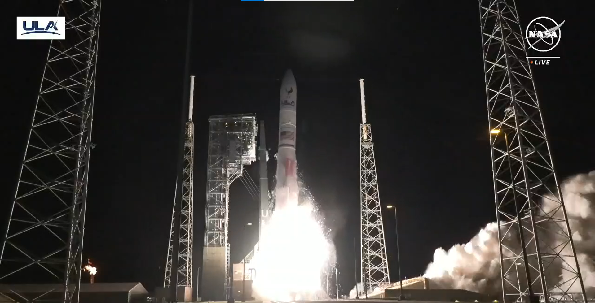 El moment de l'enlairament del coet que transportava el Peregrine | NASA