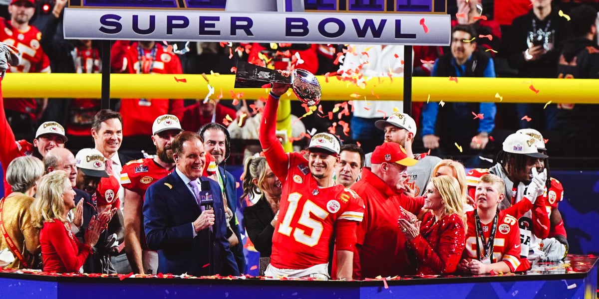 Els jugadors dels Kansas City Chiefs celebren la victòria a la Superbowl | Kansas City Chiefs