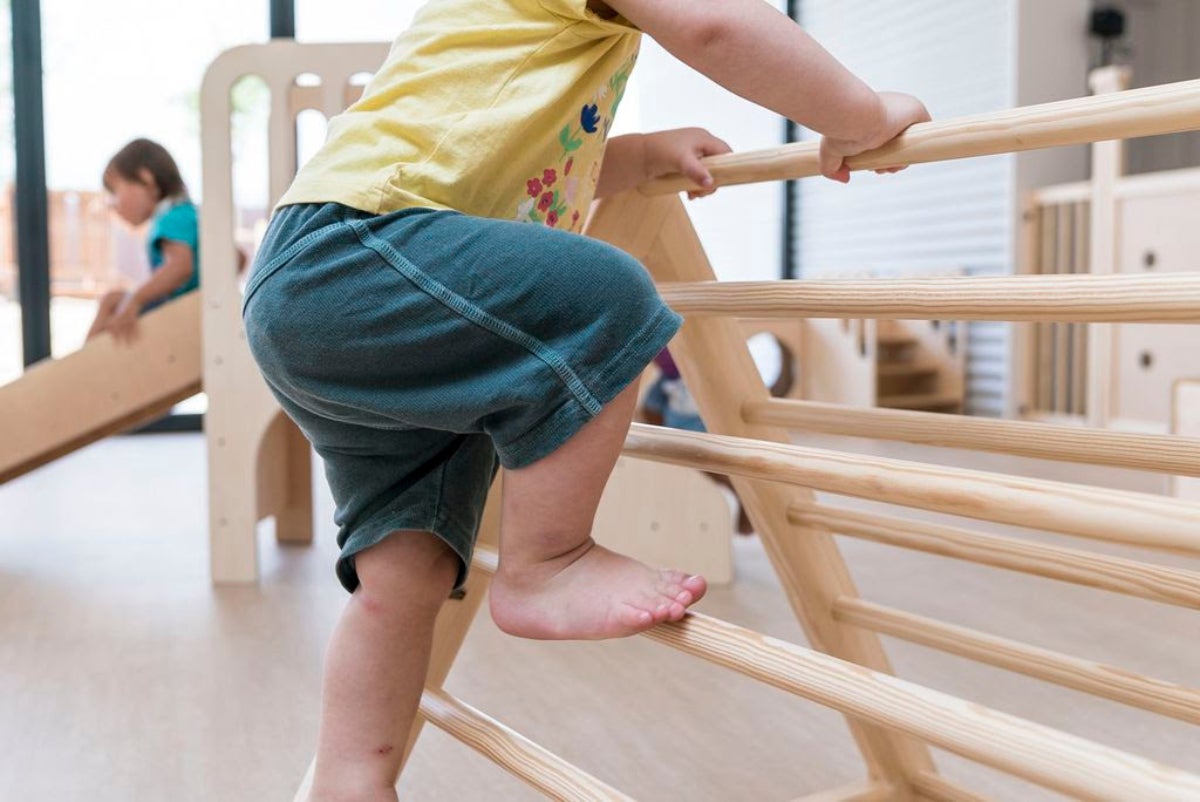 Un infant d'una escola bressol municipal de Barcelona | Cedida a l'ACN per l'Ajuntament de Barcelona