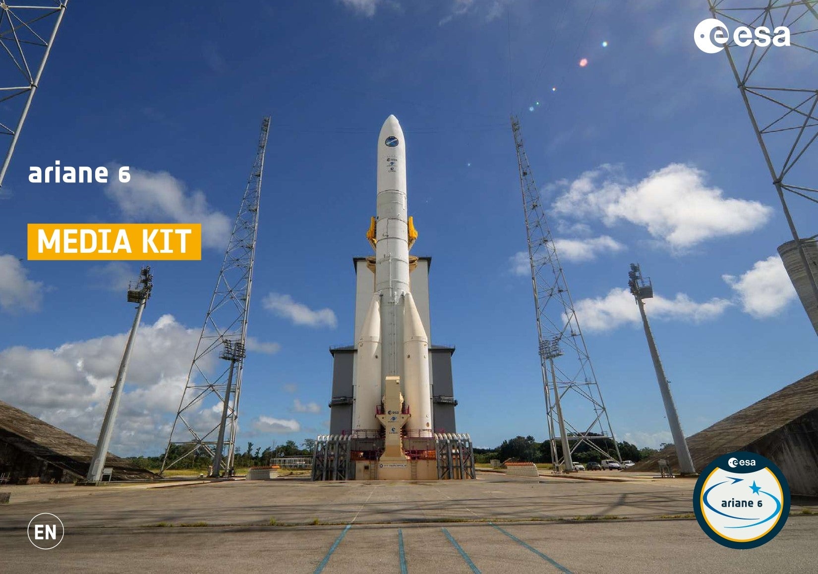 Imagen de archivo del Ariane 6 | Agencia Espacial Europea (ESA)