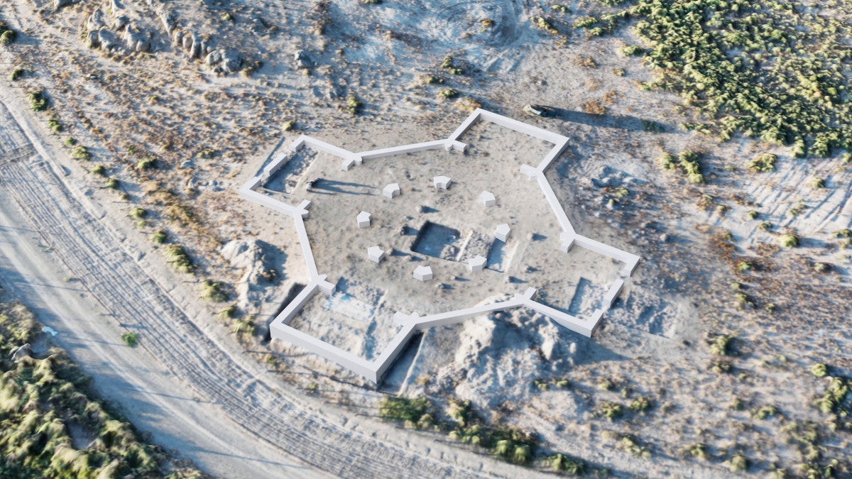 Un equip armenio-alemany que excava l'antiga ciutat d'Artaxata ha descobert l'església més antiga documentada arqueològicament d'Armènia. L'edifici octogonal descansava sobre imponents pilars | Universitat de Münster