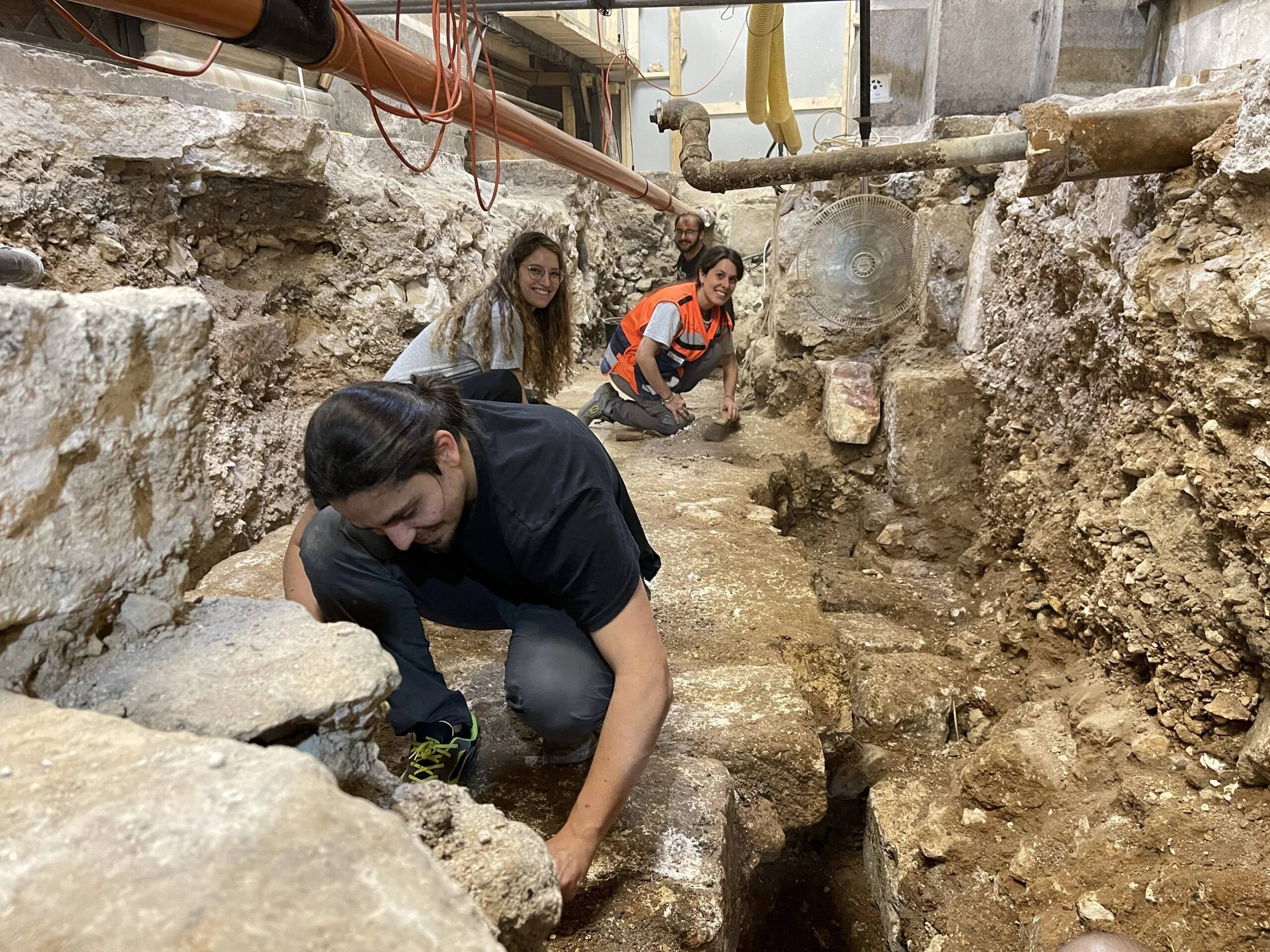 Els treballs arqueològics al Sant Sepulcre | Custodia Terrae Sanctae 