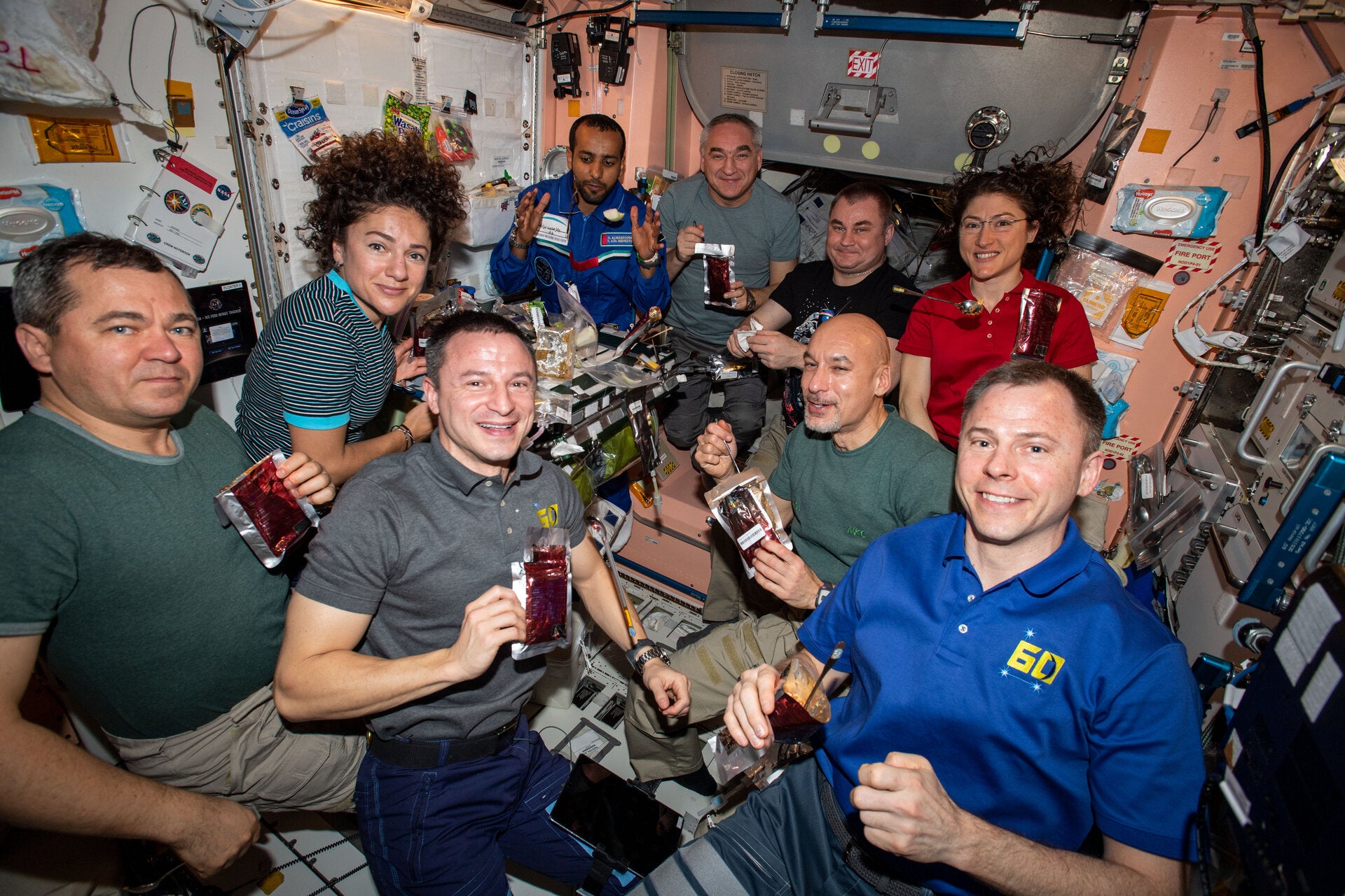 Nou membres de l'expedició | ESA