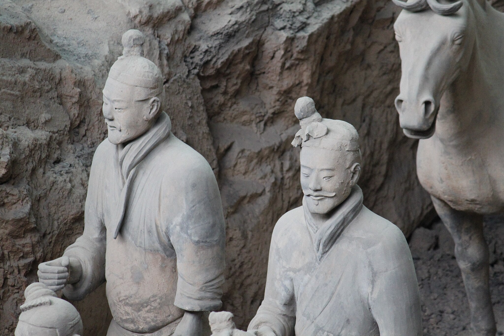 L'exèrcit de terracota de Xian protegeix la tomba de Qin Shi Huang | Wikimedia Commons