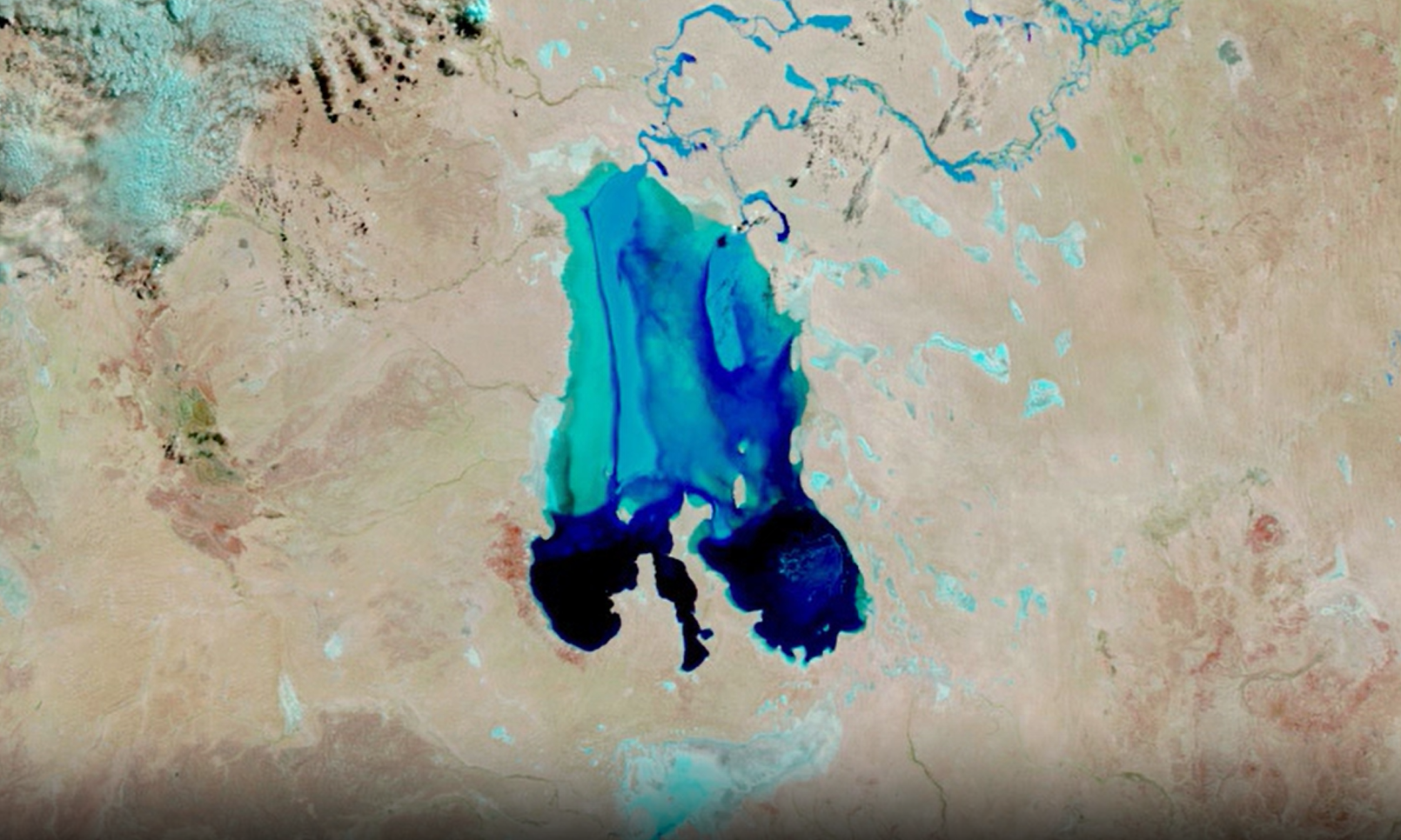 Así luce el Lago Eyre tras las lluvias | NASA Earth Observatory