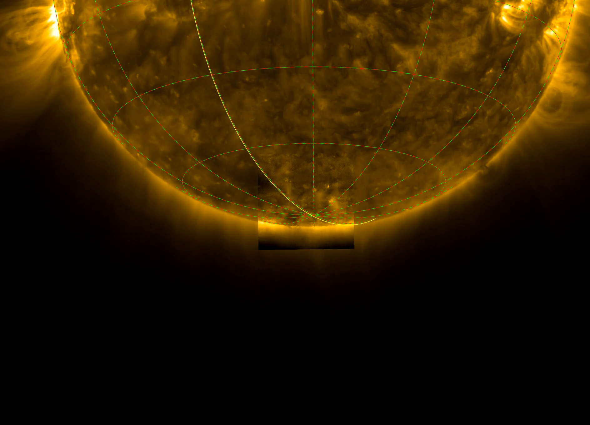 Des de la Terra, sempre mirem cap a l'equador del Sol. Aquest any, la missió Solar Orbiter, dirigida per l'ESA, s'ha alliberat d'aquest punt de vista 'estàndard' inclinant la seva òrbita a 17°, fora del pla de l'eclíptica on resideixen els planetes i totes les altres naus espacials que observen el Sol. Ara, per primera vegada, podem veure clarament els pols inexplorats del Sol. | ESA