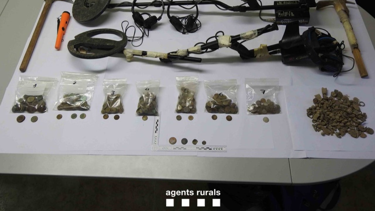 Imatge de material intervingut pels Agents Rurals | Agents Rurals