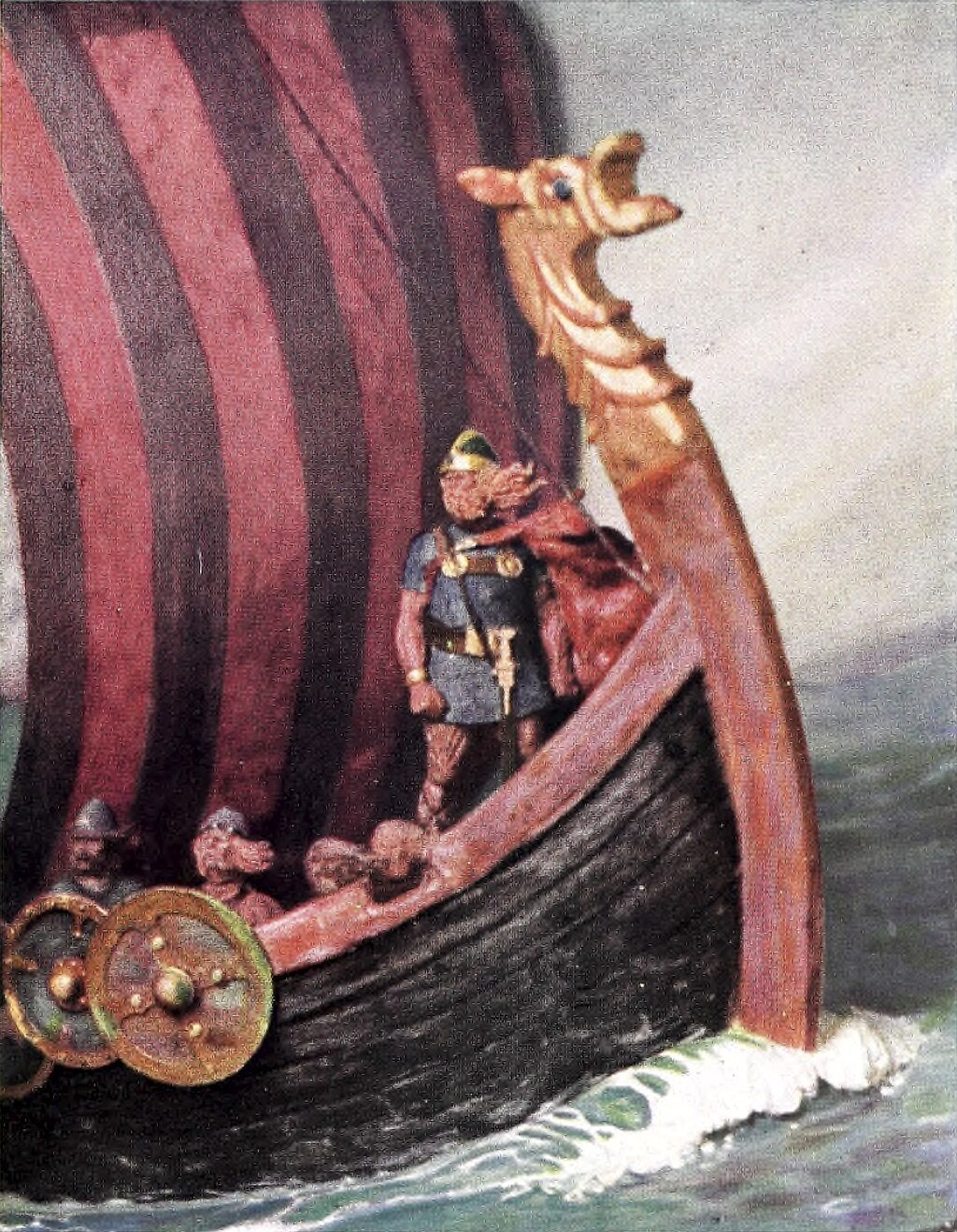 Representación de un vikingo | Wikimedia commons