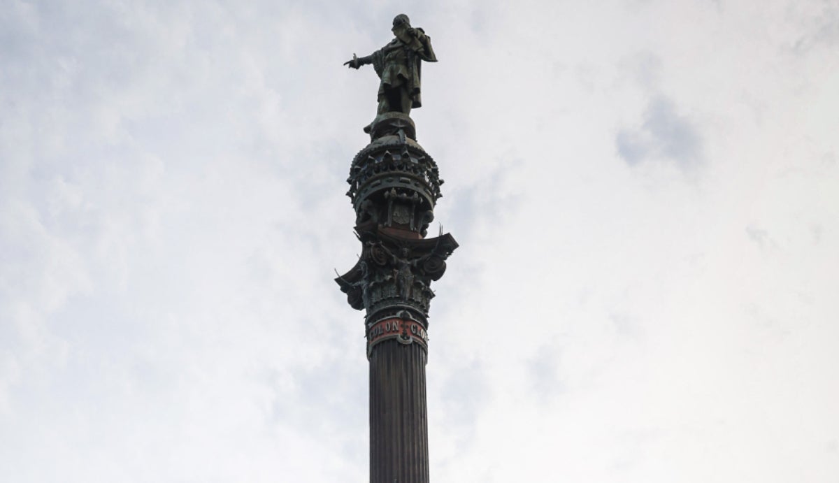 Imatge d'arxiu del monument a Cristòfor Colom | Jordi Borràs (ACN)