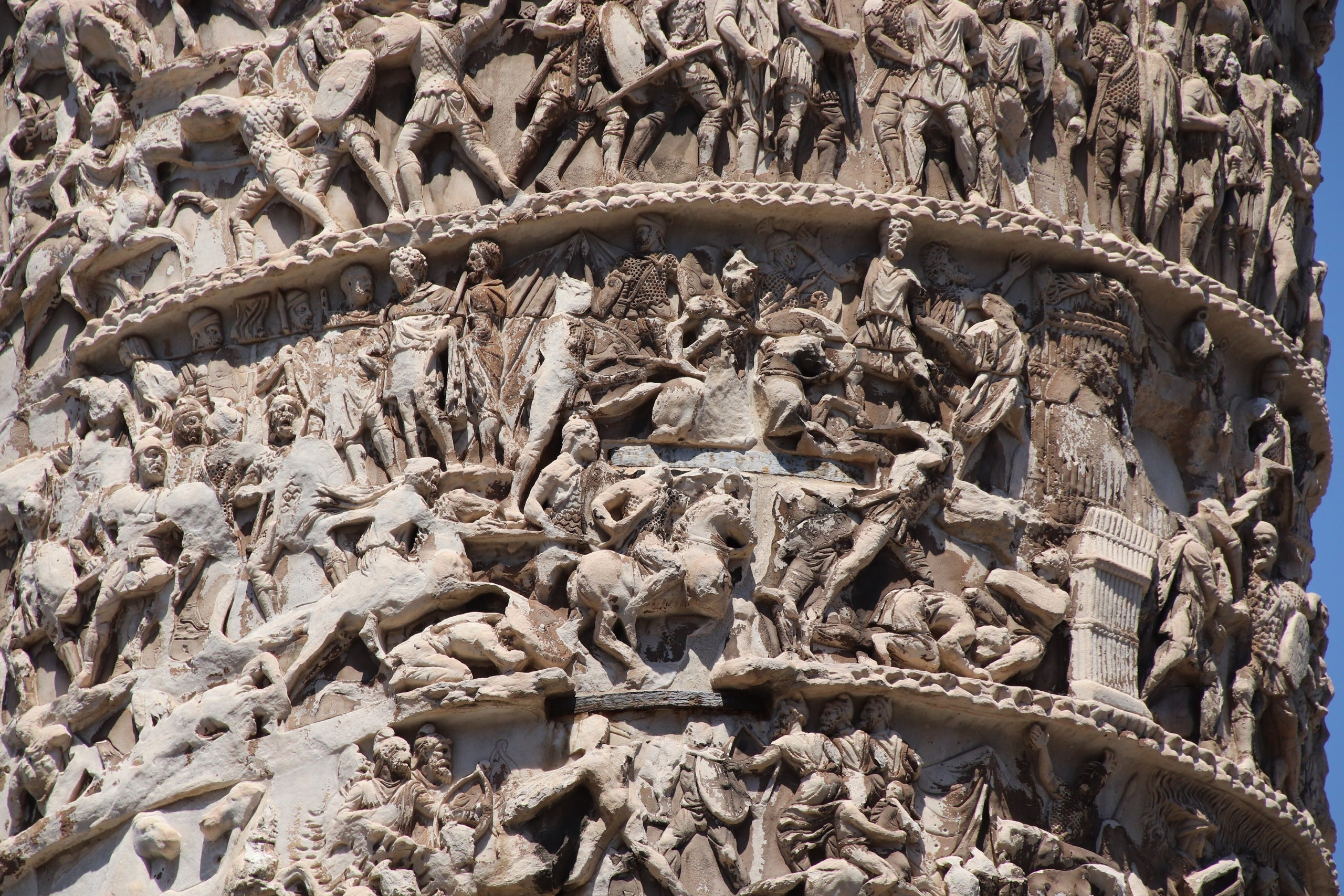 Detalls de la columna de Marc Aureli | Wikimedia Commons