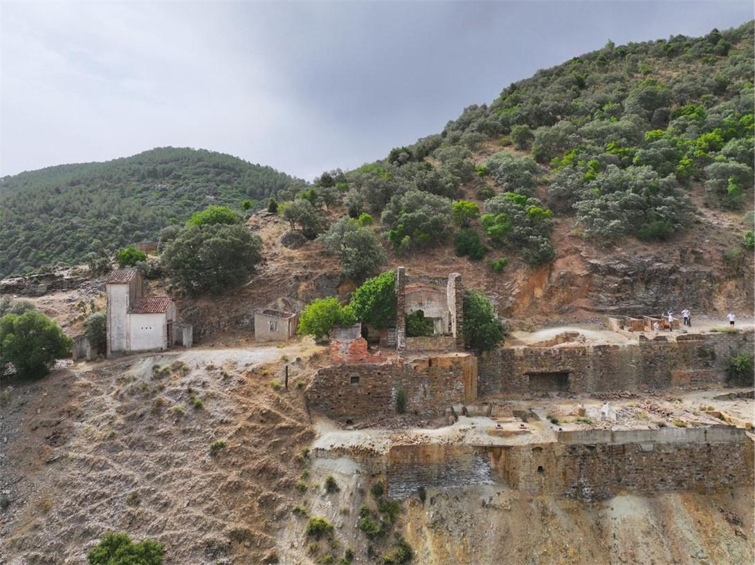 Antiga mina Galena en operació en el lloc del projecte Orión de Osmond a l'Estat espanyol | Osmond 