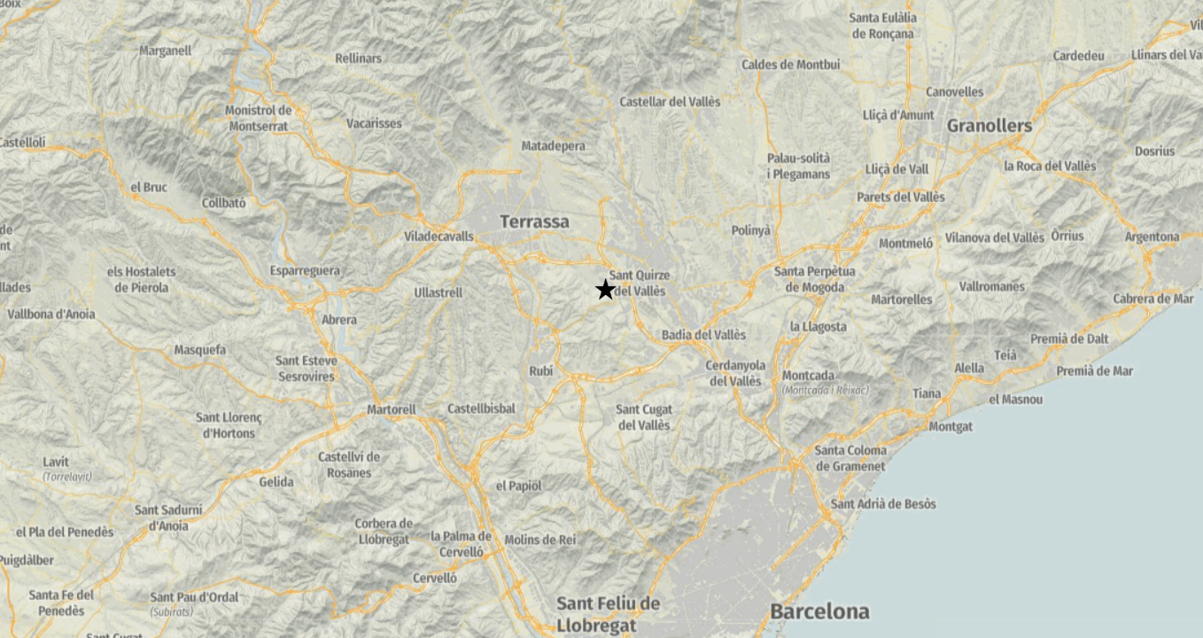 L'epicentre del sisme | ICGC