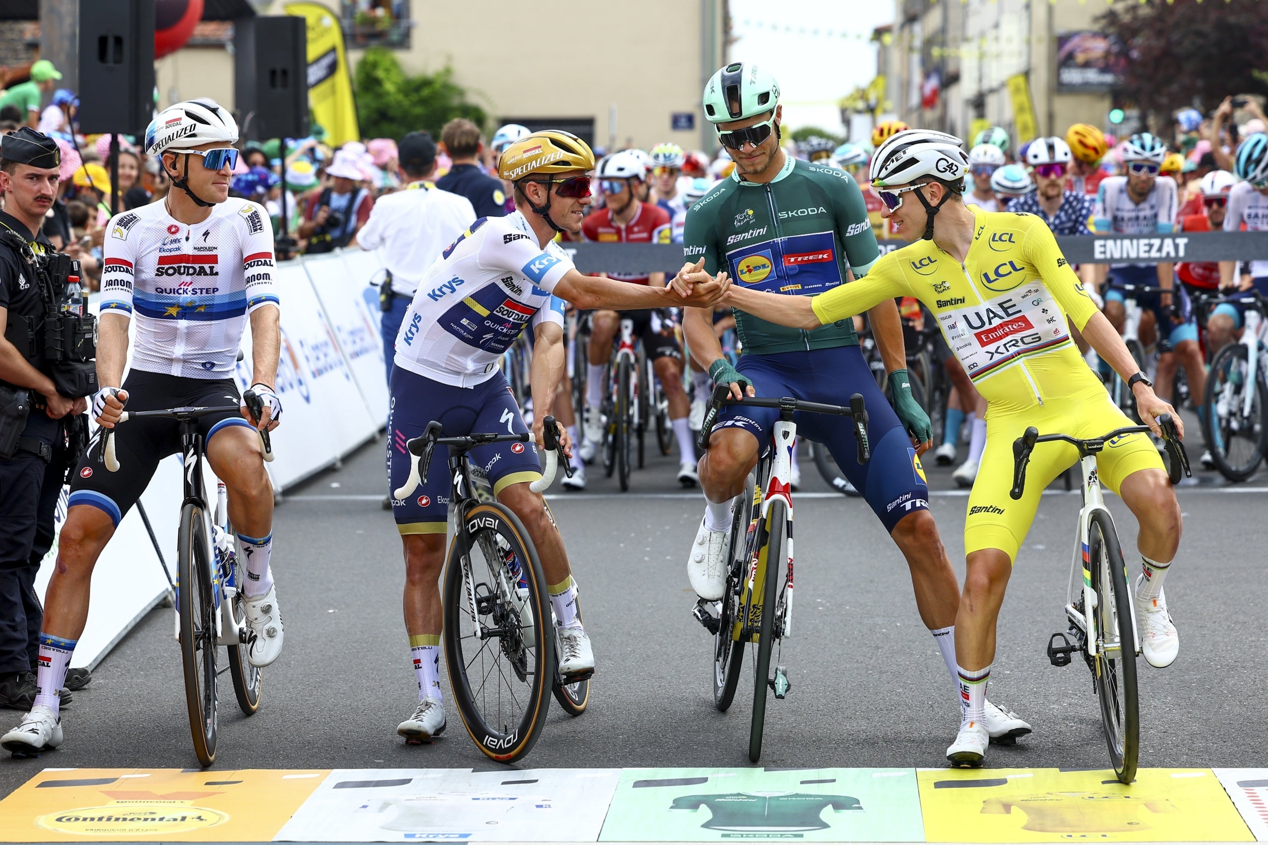 Imatge de diversos ciclistes al Tour de França de 2025 / Europa Press