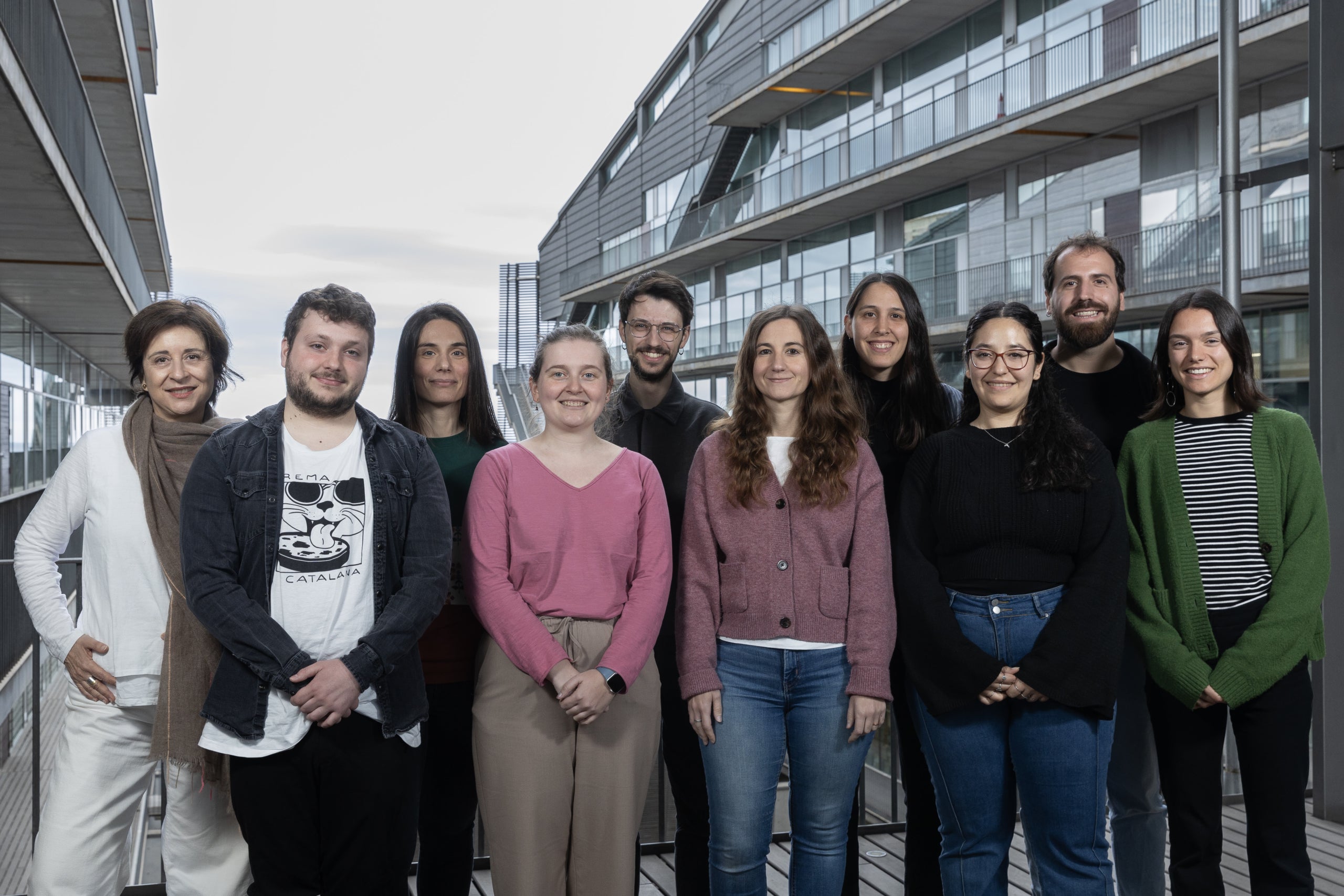 Foto del Grup de Recerca en Virologia Molecular de la UPF que ha liderat l'estudi. | Frederic Camallonga / Universitat Pompeu Fabra