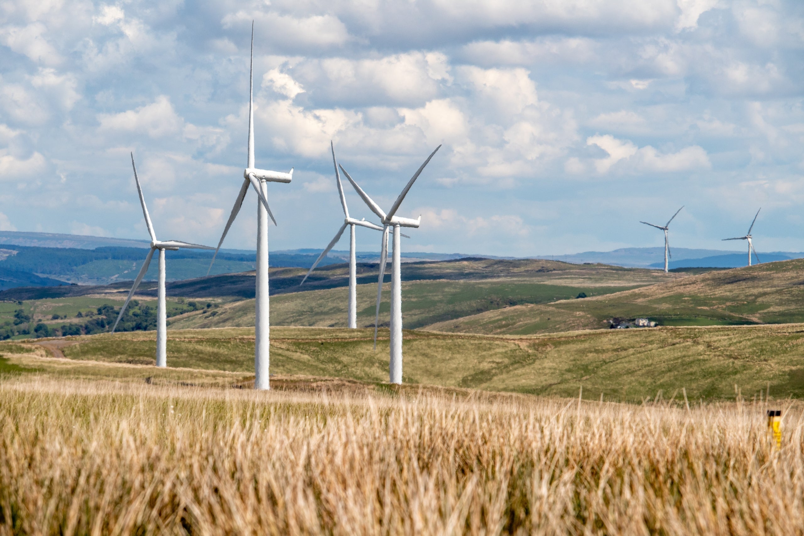 Generadors d'energia eòlica, una presència que augmentarà considerablement a Catalunya fins al 2050, seguint el Plater / Pixabay