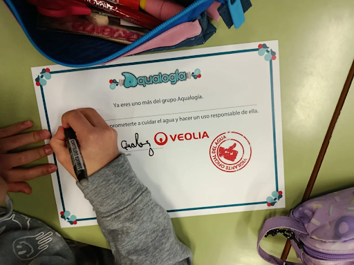 Programa Aqualogía, de la alianza entre Veolia y Cruz Roja / Cedida