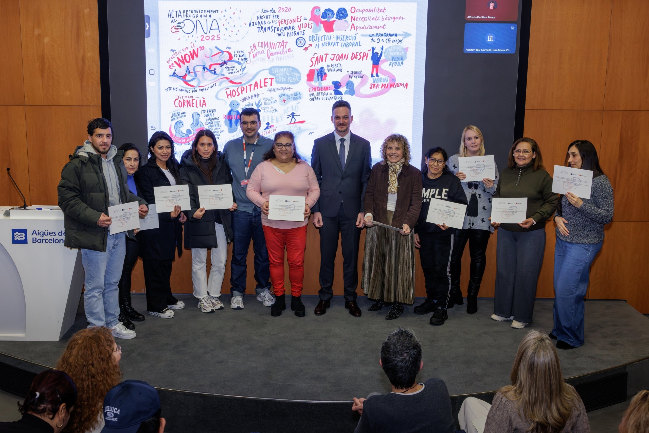 Participante en el programa OLA de la alianza entre Veolia y Cruz Roja / Cedida
